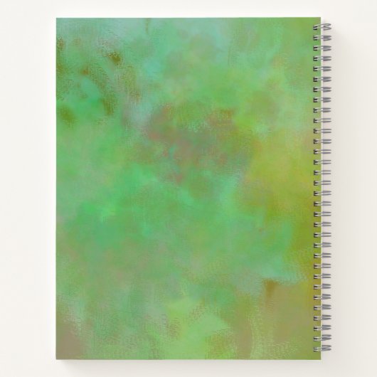 Was ist mein Spiralnotebook mit Passwort? Notizblock (Rückseite)