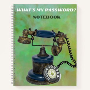 Was ist mein Spiralnotebook mit Passwort? Notizblock