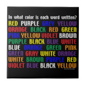 Was ist meine Farbe? Fliese (Vorderseite)