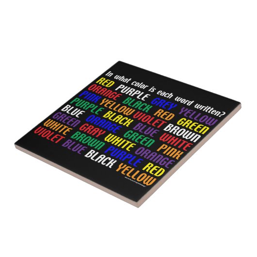 Was ist meine Farbe? Fliese (Seite)