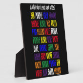 Was ist meine Farbe? Fotoplatte (Seite)