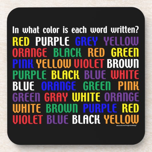 Was ist meine Farbe? Untersetzer (Vorderseite)