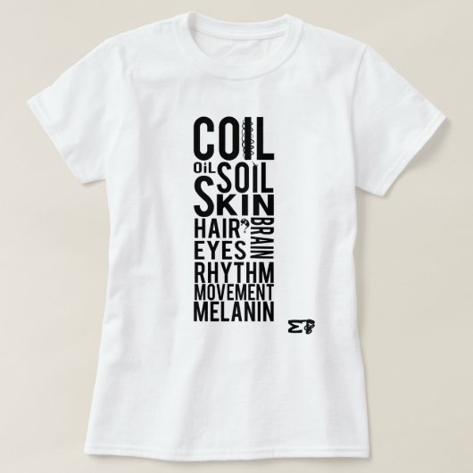 Was ist Melanin Expressive? T-Shirt (Design vorne)