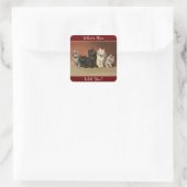Was ist Mew Cats Aufkleber (Tasche)