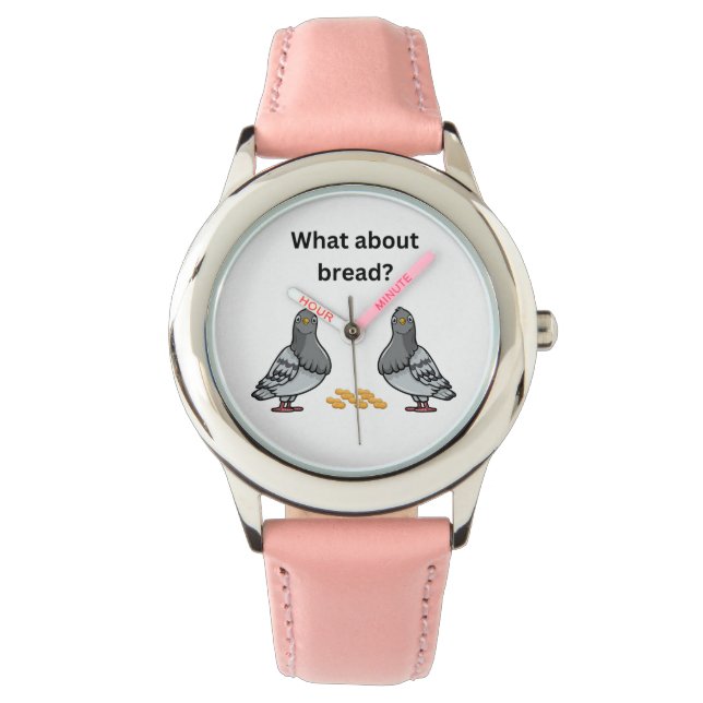 Was ist mit Brot? Armbanduhr (Vorderseite)