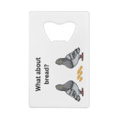 Was ist mit Brot? Geldbeutel Flaschenöffner (Rückseite)