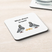 Was ist mit Brot? Getränkeuntersetzer (Linke Seite)