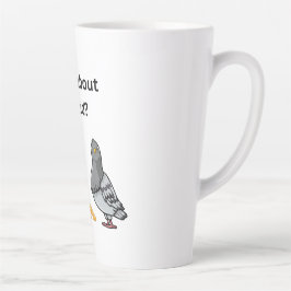 Was ist mit Brot? Milchtasse