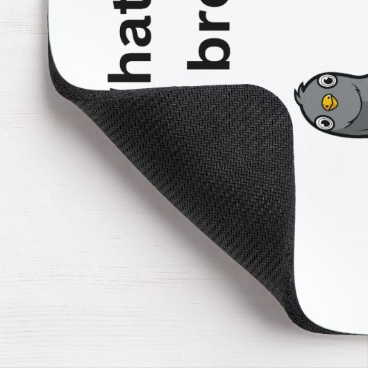 Was ist mit Brot? Mousepad (Ecke)