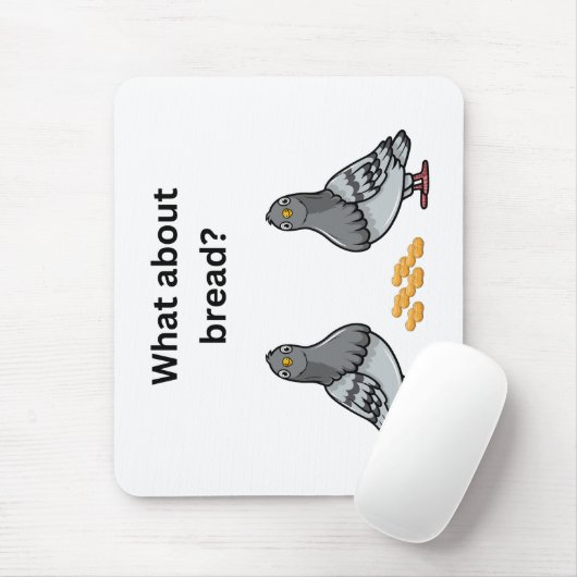 Was ist mit Brot? Mousepad (Mit Mouse)