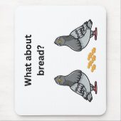 Was ist mit Brot? Mousepad (Vorne)