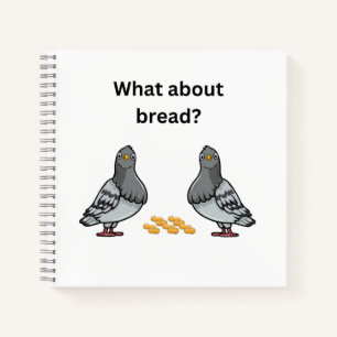 Was ist mit Brot? Notizblock