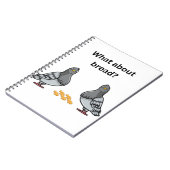 Was ist mit Brot? Notizblock (Linke Seite)