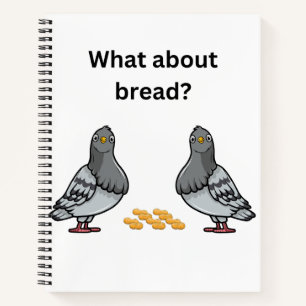 Was ist mit Brot? Notizblock