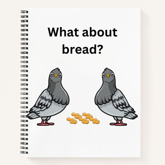 Was ist mit Brot? Notizblock (Vorderseite)