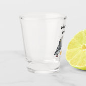 Was ist mit Brot? Schnapsglas (Links)