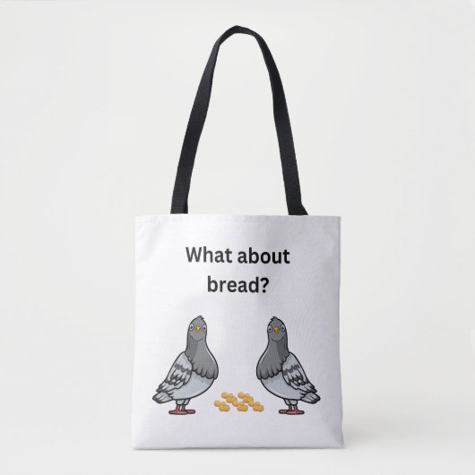 Was ist mit Brot? Tasche (Vorderseite)