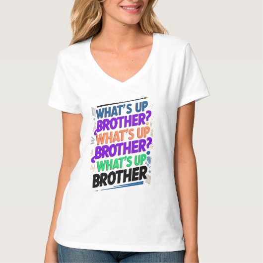 Was ist mit dem Bruder (E)? T-Shirt (Vorderseite)