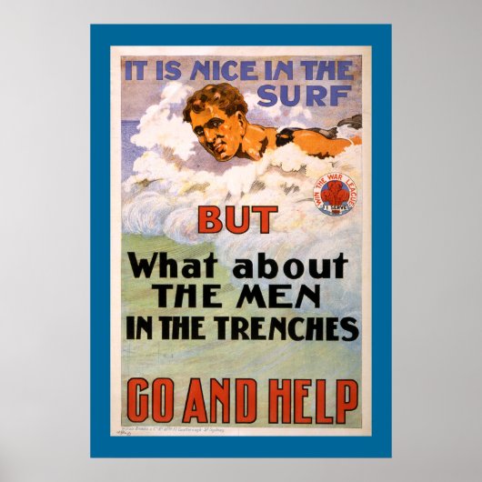 Was ist mit den Männern in den Trenches (Grenze) Poster (Vorne)