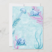 Was ist mit einer guten Einladung zum 1. Geburtsta (Rückseite)