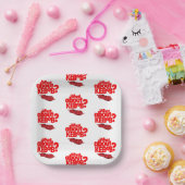 Was ist mit Kebab? Skewered Meat Pappteller (Party)