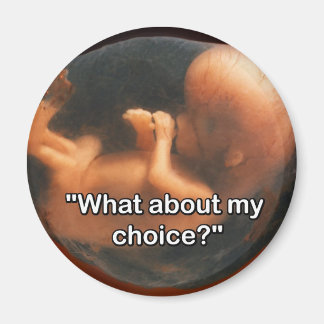 "Was ist mit meiner Wahl?" Magnet