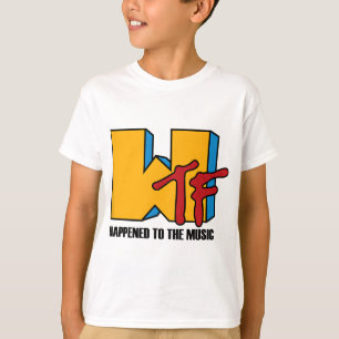 Was ist mit Musik passiert - Lustiges Retro 80er T-Shirt