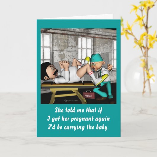 Was ist mit Vätern? Karte (Gelbe Blume)