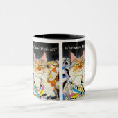 Was ist neue Pucci-Katze? Zweifarbige Tasse (VorderseiteRechts)