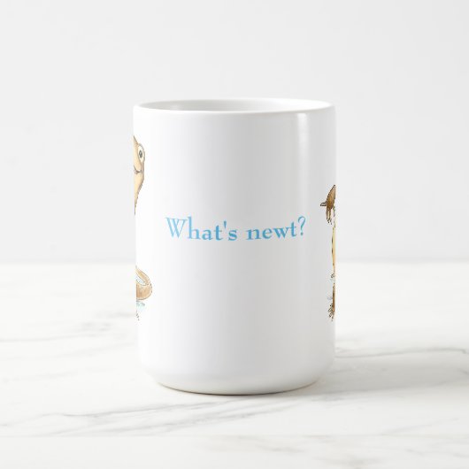 "Was ist Newt?" Salamander-Tasse Kaffeetasse (Mittel)