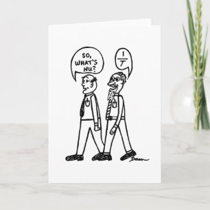 Was ist NU? Leeres Notecard Karte