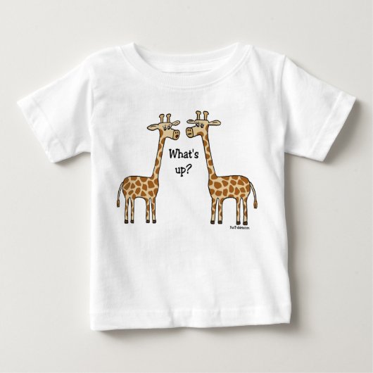 Was ist oben? Giraffen-T - Shirt (Vorderseite)