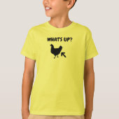 Was ist oben? Huhn-Kolben T-Shirt (Vorderseite)