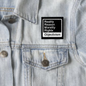 Was ist Objectivism? Knopf Button (Beispiel)