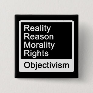 Was ist Objectivism? Knopf Button