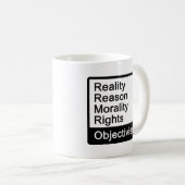 Was ist Objectivism? Tasse (VorderseiteRechts)