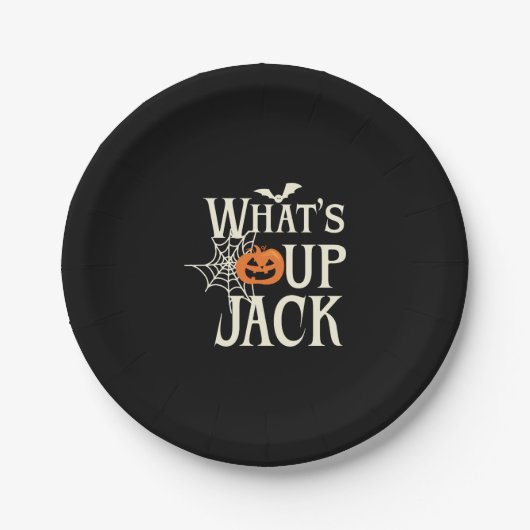 Was ist Op Jack Halloween? Pappteller (Vorderseite)
