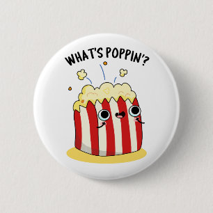 Was ist Poppin Funny Popcorn Pun? Button