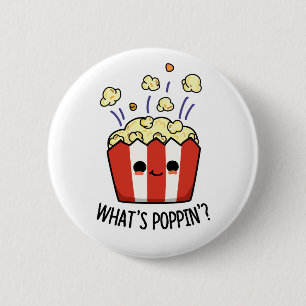 Was ist Poppin Funny Popcorn Pun? Button