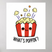 Was ist Poppin Funny Popcorn Pun? Poster (Vorne)