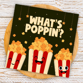 Was ist Poppin Popcorn? Mitteilungskarte