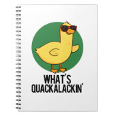 Was ist Quackalackin Funny Duck Pun? Notizblock (Vorderseite)