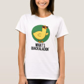 Was ist Quackalackin Funny Duck Pun? T-Shirt (Vorderseite)
