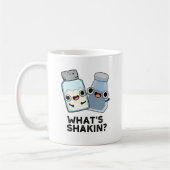 Was ist Shakin Funny Salt and Pepper Shaker Pun? Kaffeetasse (Links)