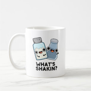 Was ist Shakin Funny Salt and Pepper Shaker Pun? Kaffeetasse