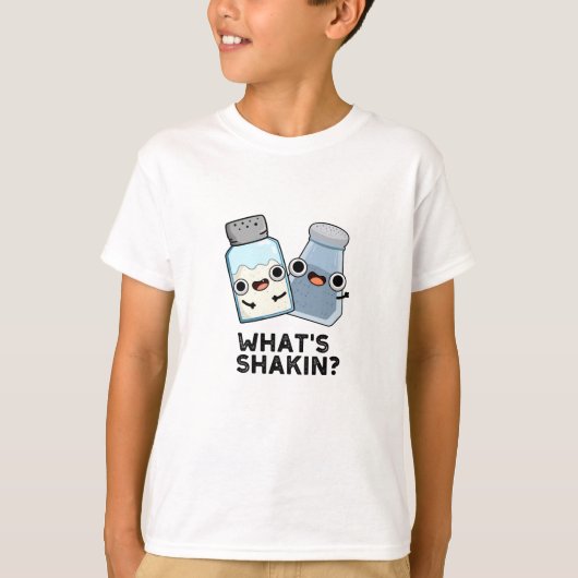 Was ist Shakin Funny Salt and Pepper Shaker Pun? T-Shirt (Vorderseite)