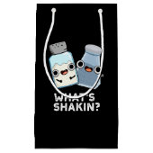 Was ist Shakin Salt and Pepper Shaker Pun Dark BG? Kleine Geschenktüte (Vorderseite)