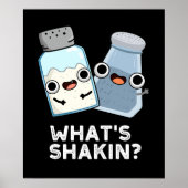 Was ist Shakin Salt and Pepper Shaker Pun Dark BG? Poster (Vorne)