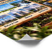 Was ist Strom Infografik Poster (Ecke)