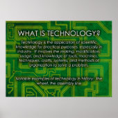 Was ist Technologie? Poster (Vorne)